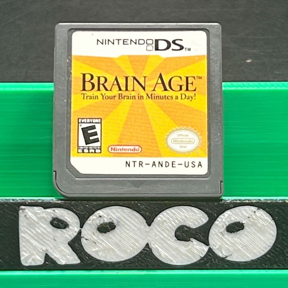 Brain Age: Train Your Brain In Minutes A Day NDS (Nintendo DS, ) Cartridge Only